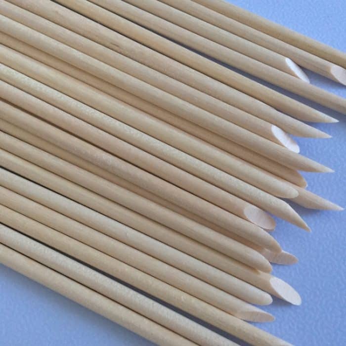 3 PCS Maniküre Orange Sticks Beauty Holzschild Dead Skin Push Nails – Bild 3