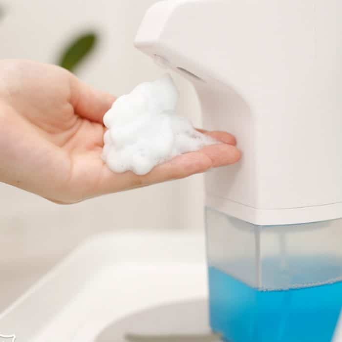 Wandmontierter automatischer Induktions-Schaumspray-Seifenspender, Bubble Battery Models, Bubble  Rechargeable, Spray Battery Models, Spray Rechargeable – Bild 3