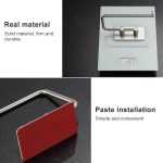 RD9181 304 Selbstklebender Tissue Rack Toilettenpapierhalter mit Edelstahlhalter – Bild 3