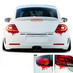 10 PCS Red Blood DIY Autoaufkleber Auto Styling Autoabdeckung – Bild 3