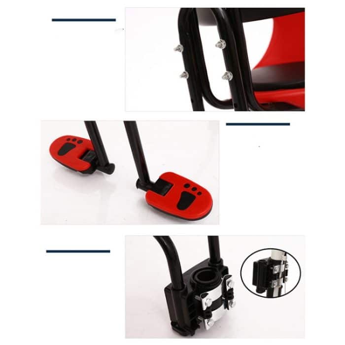 Vollständig umschlossene Fahrrad-Vordersitze für Kinder, Child Seats – Bild 3