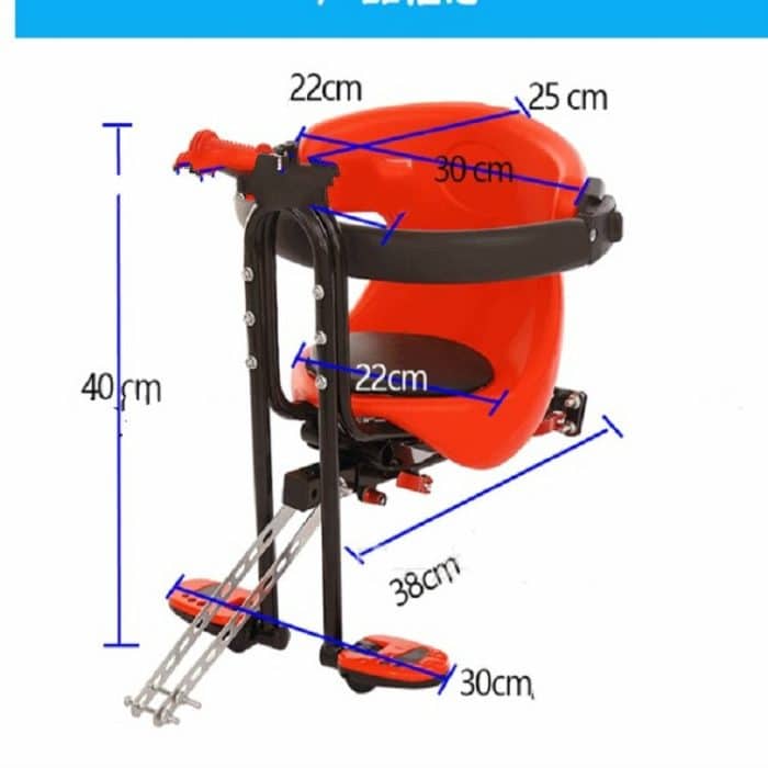 Vollständig umschlossene Fahrrad-Vordersitze für Kinder, Child Seats – Bild 6