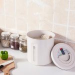 Haushalts-Reisfass-Kornfaser-feuchtigkeitsbeständige, versiegelte Getreide-Mehrkorn-Lagertank-Tlour-Box, 5kg, 10kg – Bild 4