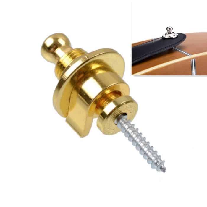 TBD064308401A.jpg Metall Universal Gitarrengurt Schnalle Nagel Anti-Off Gitarrenschwanz Nagel – Bild 1