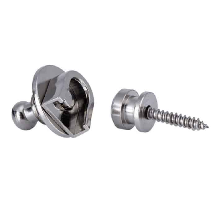 Metall Universal Gitarrengurt Schnalle Nagel Anti-Off Gitarrenschwanz Nagel – Bild 5