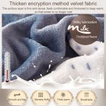 Winter-Sofadecke, doppelt dick, Kaschmir-Korallen-Fleece, für Büro, Nickerchen, 1x1.6m, 1.2x2m, 1.5x2m, 1.8x2m, 2x2.3m – Bild 3