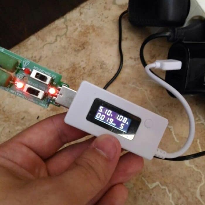 5V 1A / 2A / 3A AUSB Ging Discharge Loader Mobiler Leistungswiderstandsprüfer – Bild 6