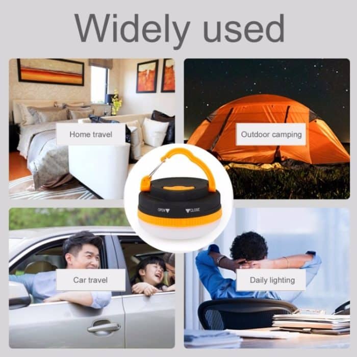 Multifunktionale tragbare Outdoor-Camping-Notbeleuchtung LED-Taschenlampe Laterne Taschenlampe Zeltlampe – Bild 5