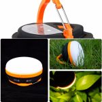 Multifunktionale tragbare Outdoor-Camping-Notbeleuchtung LED-Taschenlampe Laterne Taschenlampe Zeltlampe – Bild 7