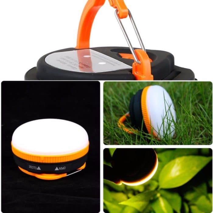 Multifunktionale tragbare Outdoor-Camping-Notbeleuchtung LED-Taschenlampe Laterne Taschenlampe Zeltlampe – Bild 7