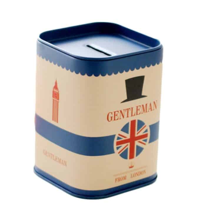 10 Stück personalisierbare quadratische Sparschwein-Logbuch-Serie, Weißblechbox, Geldspartopf, Münzbox – Bild 2