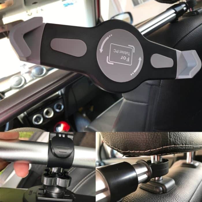 Auto-Auto-Rücksitz-Kopfstütze Universal-Tablet-Montagehalter, 7-10.5 inch Tablet, 9.5-14.5 inch  Tablet – Bild 3