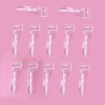 12 PCS Elektrische Zahnbürstenköpfe Transparente Schutzabdeckung