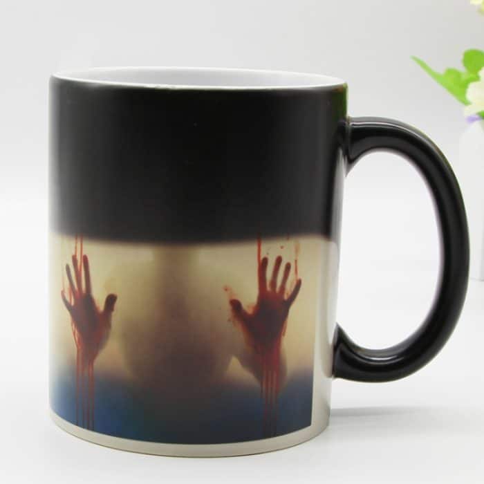 The Walking Dead Tasse, farbwechselnde, wärmeempfindliche Keramik-Kaffeetasse, 301-400ml – Bild 2