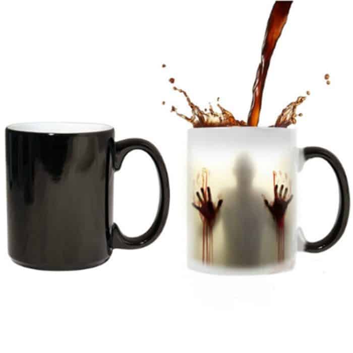 The Walking Dead Tasse, farbwechselnde, wärmeempfindliche Keramik-Kaffeetasse, 301-400ml – Bild 5