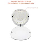 F6 UV-LED-Lampe Nageltrockner Dual-Hände-Nagellampe zum Aushärten von UV-Gel-Nagellack mit Sensor, Timer und LCD-Display – Bild 7