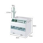 Multifunktionales Gewürzflaschen-Aufbewahrungsregal, mehrschichtiges Küchenzubehör, Messerhalter, Kombinationsset, Geräteregal, Spice Bottle Storage Rack – Bild 2