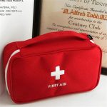 Reise-Erste-Hilfe-Set, Tasche, Zuhause, Notfall, medizinisches Überleben, Rettungsbox, 23x13x7.5cm (Red), 23x13x7.5cm (Gray)