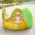 Kinderzelt Game House Automatische Geschwindigkeit Open Beach Pool Zelt – Bild 7