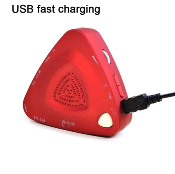 ENO EM-688 Elektronisches wiederaufladbares Gesangsmetronom für Klavier/Gitarre/Trommel/Guzheng/Violine, EM-688 (Black), EM-688 (Red), EM-688 (Blue) – Bild 5