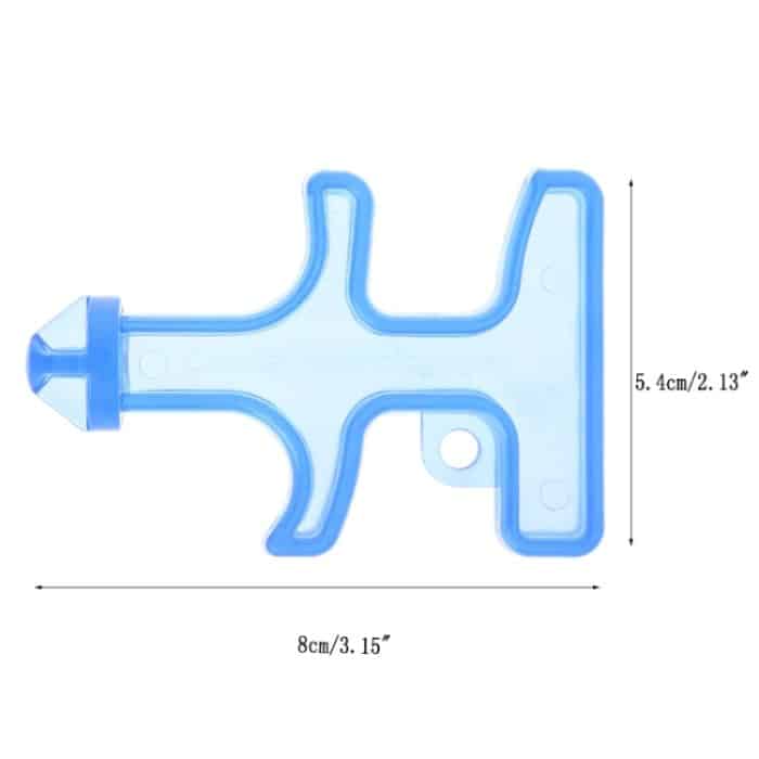 2 PCS Outdoor Notfall Starke Selbstverteidigung Persönliche Schutz Taktische Sicherheit Werkzeug Frauen Finger Stinger Bohrer – Bild 4