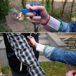 2 PCS Outdoor Notfall Starke Selbstverteidigung Persönliche Schutz Taktische Sicherheit Werkzeug Frauen Finger Stinger Bohrer – Bild 6