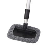 Autowindschutzscheibe Reinigungstuch Aluminiumlegierung Teleskop Autowaschfensterbürste – Bild 3