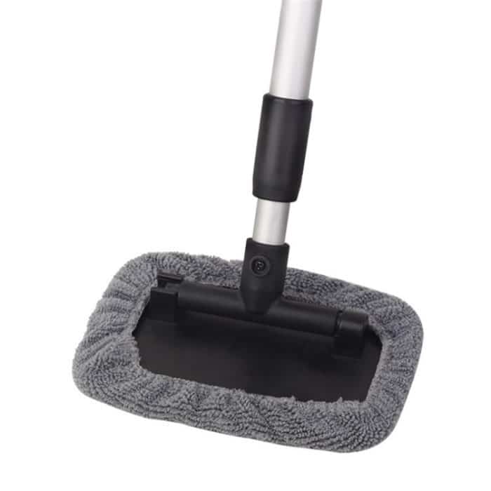 Autowindschutzscheibe Reinigungstuch Aluminiumlegierung Teleskop Autowaschfensterbürste – Bild 3