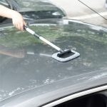 Autowindschutzscheibe Reinigungstuch Aluminiumlegierung Teleskop Autowaschfensterbürste – Bild 7