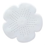 Blumenform Badezimmer Bodenablauf Haarstopper Filter Waschbecken Sieb