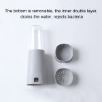 Staubdichter Küchenablauf, Haushaltskunststoff, Besteckaufbewahrung, Essstäbchenbox mit Deckel – Bild 3