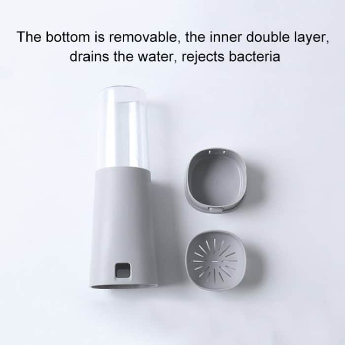 Staubdichter Küchenablauf, Haushaltskunststoff, Besteckaufbewahrung, Essstäbchenbox mit Deckel – Bild 3