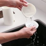 Staubdichter Küchenablauf, Haushaltskunststoff, Besteckaufbewahrung, Essstäbchenbox mit Deckel – Bild 7