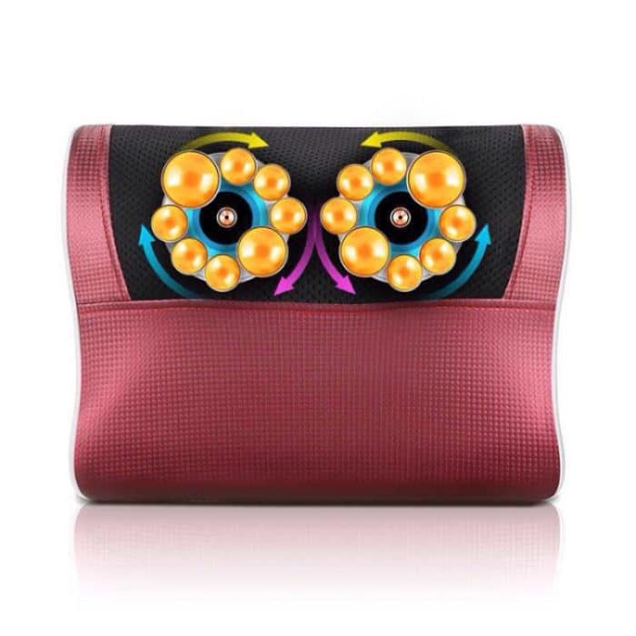 Halswirbelsäule-Massagekissen, Nacken, Taille, Rücken, multifunktionales elektrisches Massagekissen, EU Plug, AU Plug, US Plug, UK Plug – Bild 2