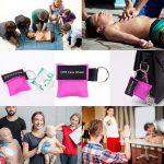 CPR-Notfall-Gesichtsschutzmaske, Schlüsselanhänger-Atemmaske – Bild 5