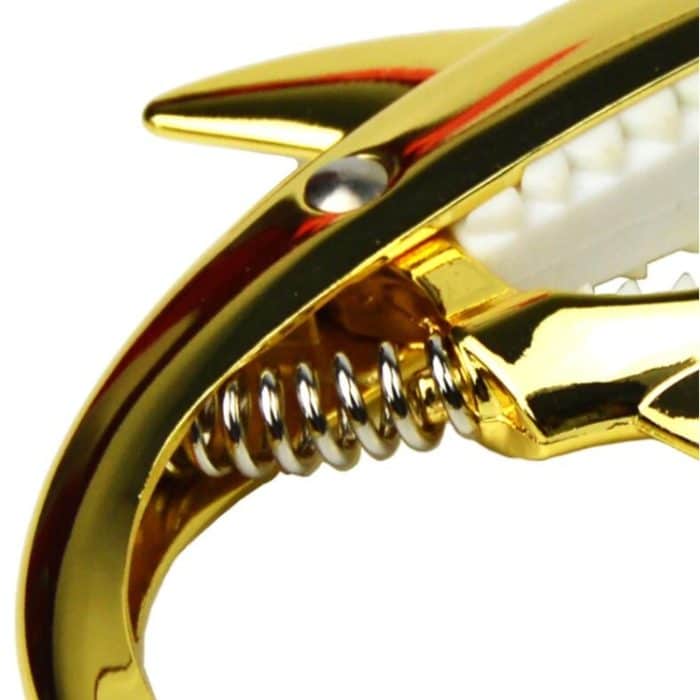 Gitarren-Kapodaster in Haifischform aus Zinklegierung, Guitar Capo – Bild 3