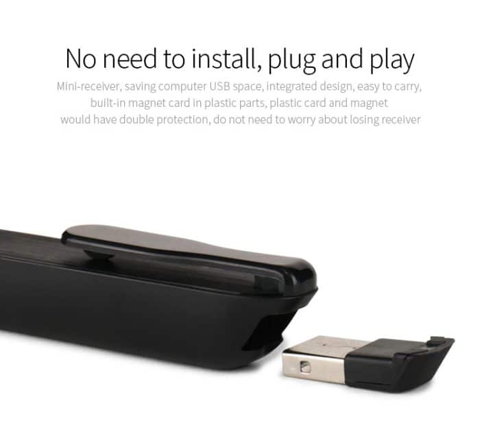 Wiederaufladbarer RF 2.4G Wireless Presenter mit AirPoint PowerPoint-Fernbedienung – Bild 8