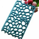 2 Stück Kuchen-Fondant-Werkzeug, herzförmige Diamant-Textur, karierte Überführung, Quyi-Siegel-Druckform