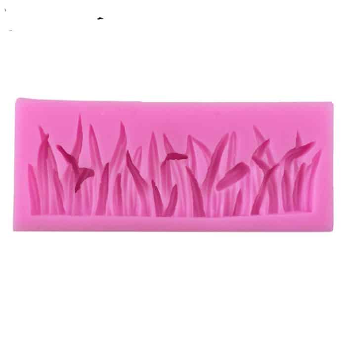 2 PCS Grasdekoration Flüssige Silikonform Fondant Kuchenform – Bild 2