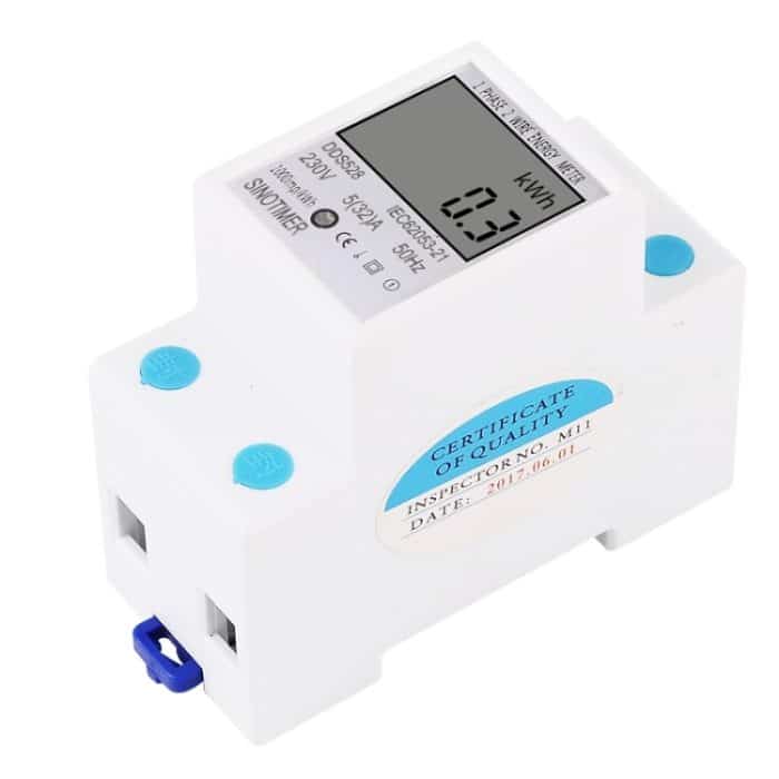 DDS528 5-32A 230V 50Hz Einphasen-Haushalts-DIN-Schiene Elektronischer Multifunktions-Energiezähler – Bild 1