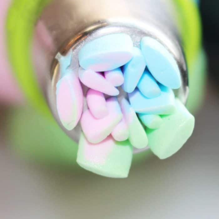 2 Stück Düsen Tipps Cremebeutel Tricolor Konverter Kuchendekorationswerkzeuge – Bild 5