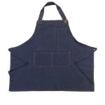 Verstellbare Denim-Schürze mit Neckholder – Bild 2