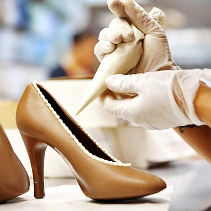 2 Stück 3D-Schokoladenform für Fondant, Kuchen, Damen-High-Heel-Form – Bild 5