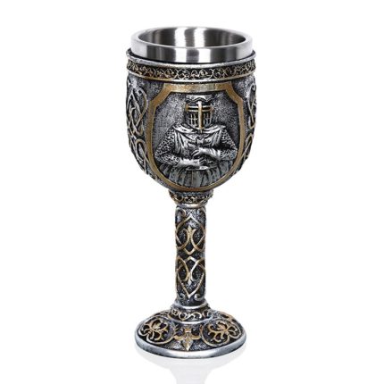 3D-Wikinger-Schädel, Kaffee-Bierkrug, Totenkopf-Becher, Bier, Wein, Getränk, Geschenk, Edelstahl, Ritter, dekorative Tasse für Männer, Goblet, Mug