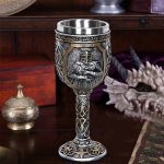 3D-Wikinger-Schädel, Kaffee-Bierkrug, Totenkopf-Becher, Bier, Wein, Getränk, Geschenk, Edelstahl, Ritter, dekorative Tasse für Männer, Goblet, Mug – Bild 6