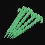 10 PCS / Set Luminous Camping Baldachin Zelt Bodenschraube Pegs Horn Nails Outdoor Kletterzelt Kunststoff Nails Zeltzubehör – Bild 4