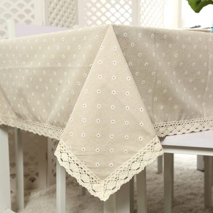 Spitzen-Tischdecke, Couchtisch, multifunktionales Abdecktuch, 90x90cm, 90x140cm, 140x140cm, 140x180cm, 140x200cm, 140x220cm