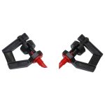 10 PCS Micro-Drip Irrigation Zubehör Verkauf 360 Grad drehbare Sprinkler Threaded-Schnittstelle – Bild 2