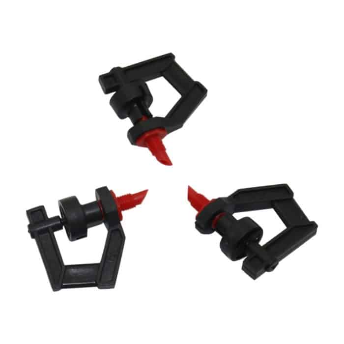 10 PCS Micro-Drip Irrigation Zubehör Verkauf 360 Grad drehbare Sprinkler Threaded-Schnittstelle – Bild 4