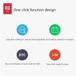 YAWOA YA401 Fahrzeugmotorfehler-Diagnoseinstrument OBD2 Fahrzeugfehler-Lesekarte Batteriedetektor – Bild 4